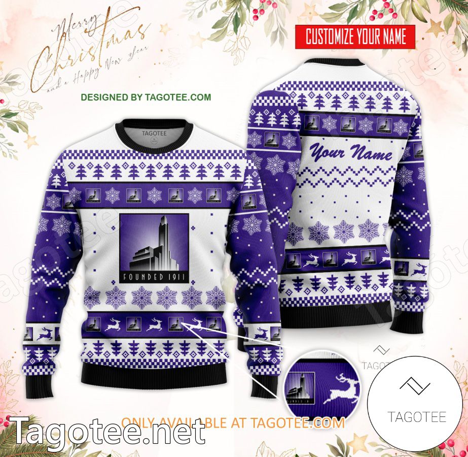 Southwestern Law School Custom Ugly Christmas Sweater - EmonShop