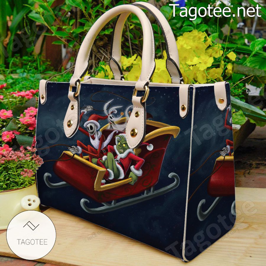 The Grinch And Jack Skellington Handbag a