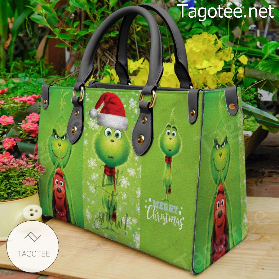 The Grinch Merry Christmas Let It Snow Handbag