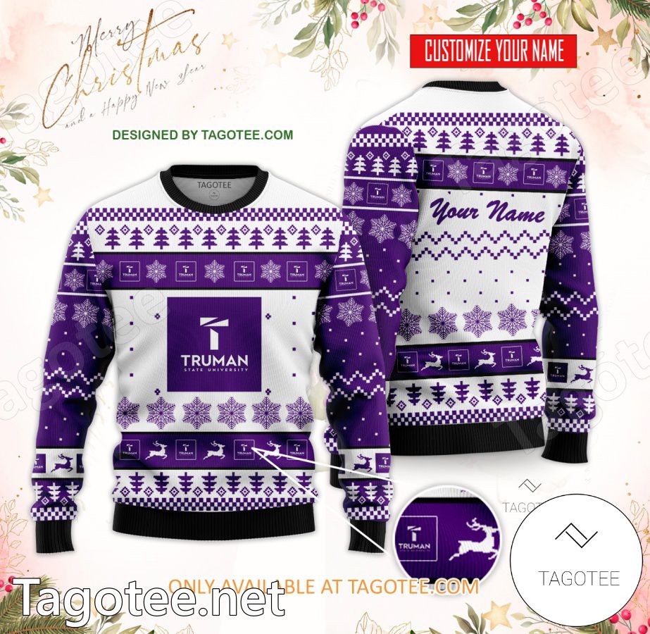 Truman State University Custom Ugly Christmas Sweater - EmonShop