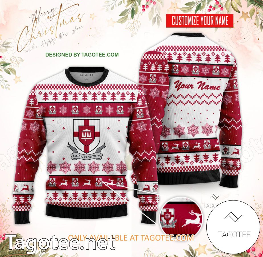 Union University Custom Ugly Christmas Sweater - EmonShop