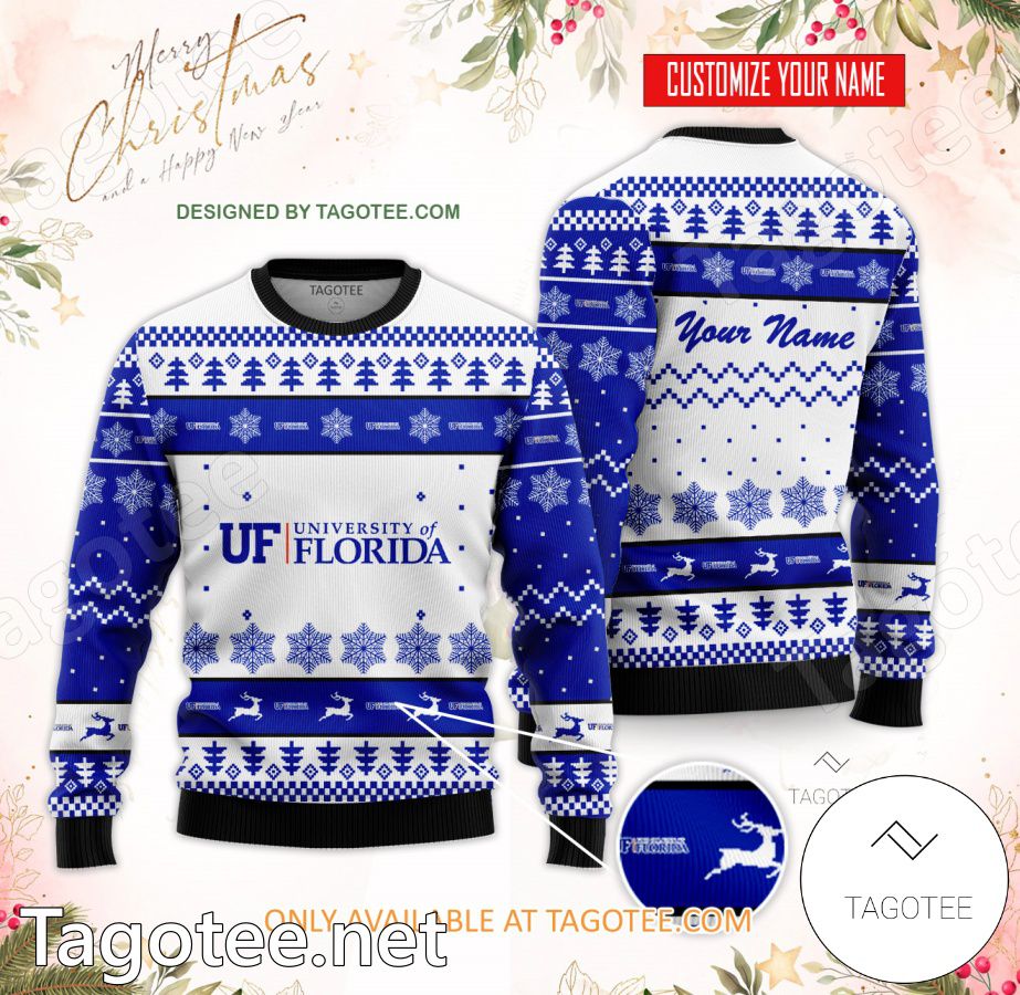 University of Florida Custom Ugly Christmas Sweater - BiShop