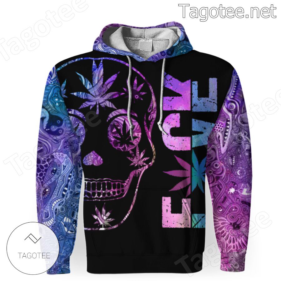 Weed Skuncle Rick Like A Regular Uncle But More Chill Hoodie a