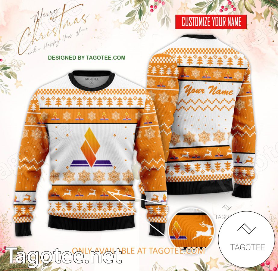 Wesley Biblical Seminary Custom Ugly Christmas Sweater - EmonShop