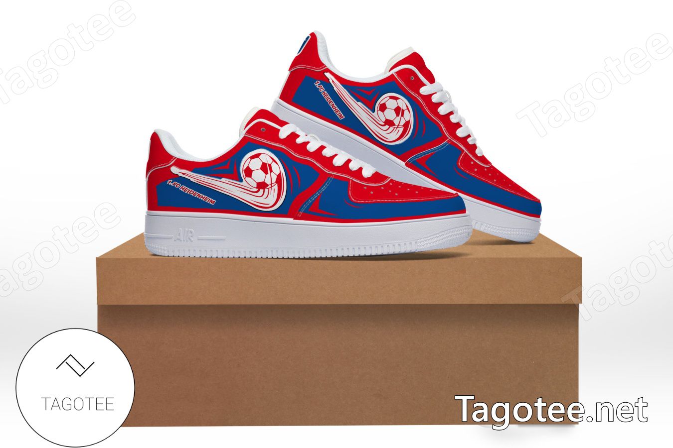 1. FC Heidenheim Logo Air Force 1 Shoes