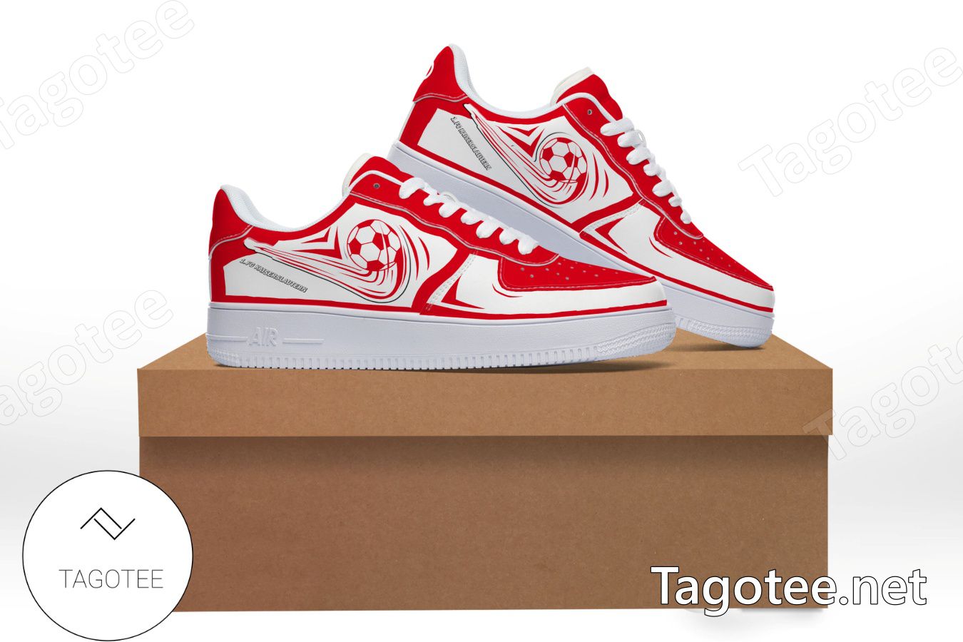 1. FC Kaiserslautern Logo Air Force 1 Shoes