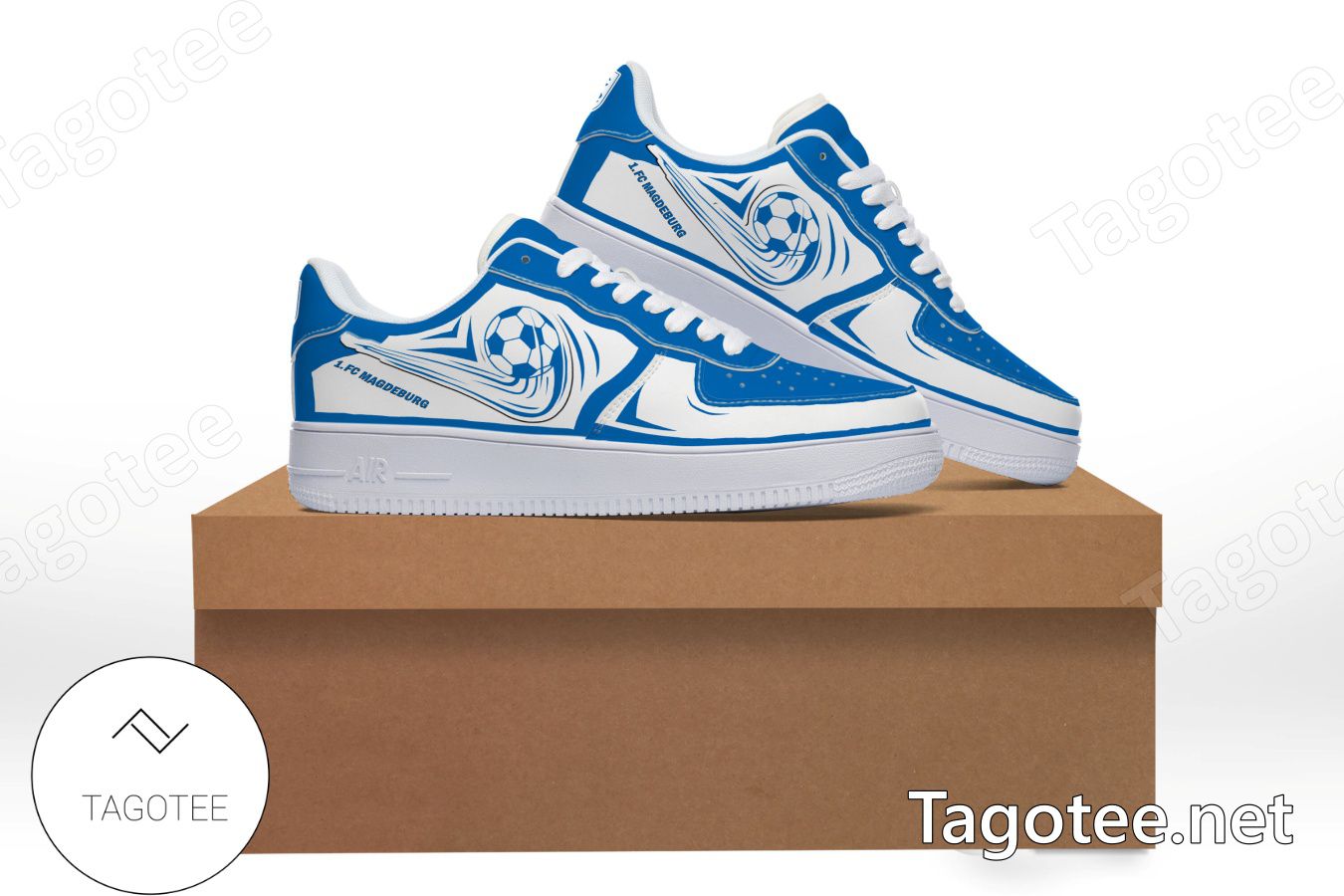 1. FC Magdeburg Logo Air Force 1 Shoes