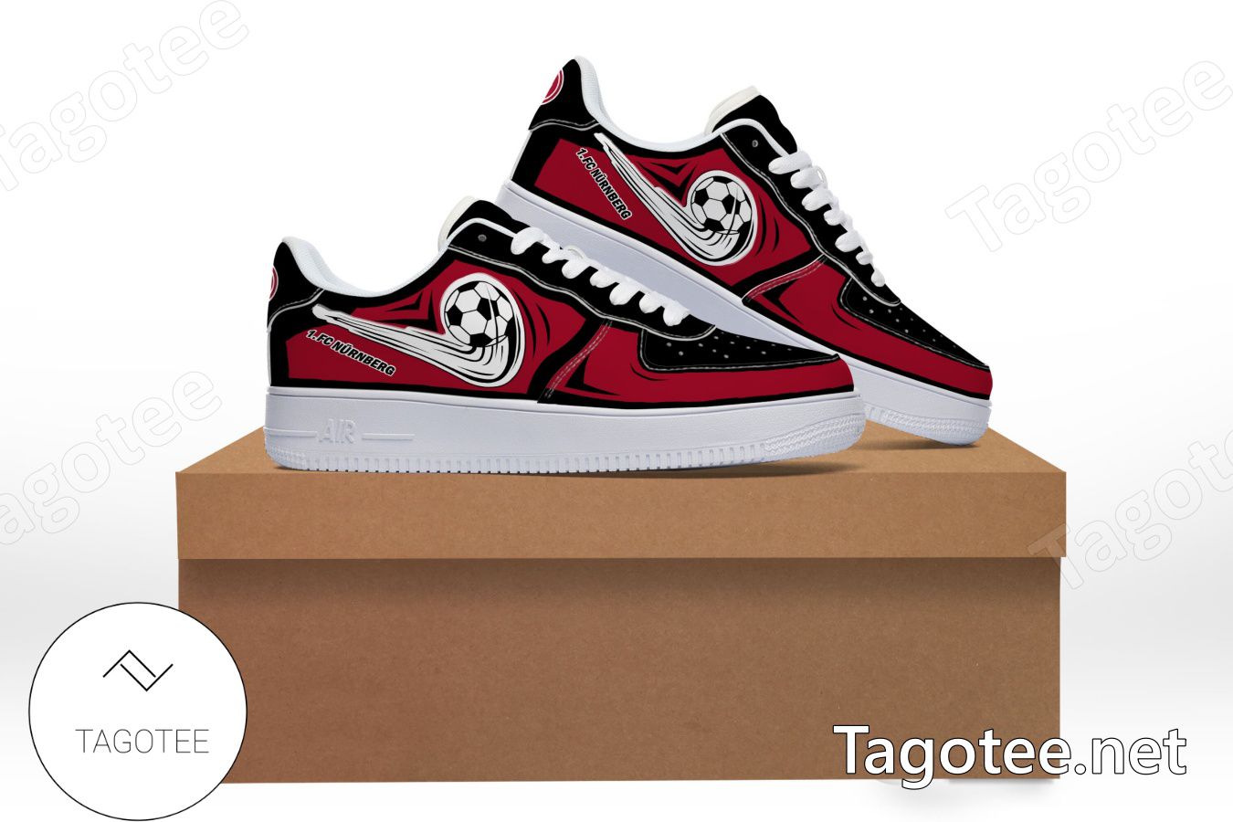 1. FC Nurnberg Logo Air Force 1 Shoes