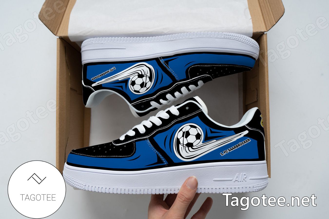 1. FC Saarbrucken Logo Air Force 1 Shoes a