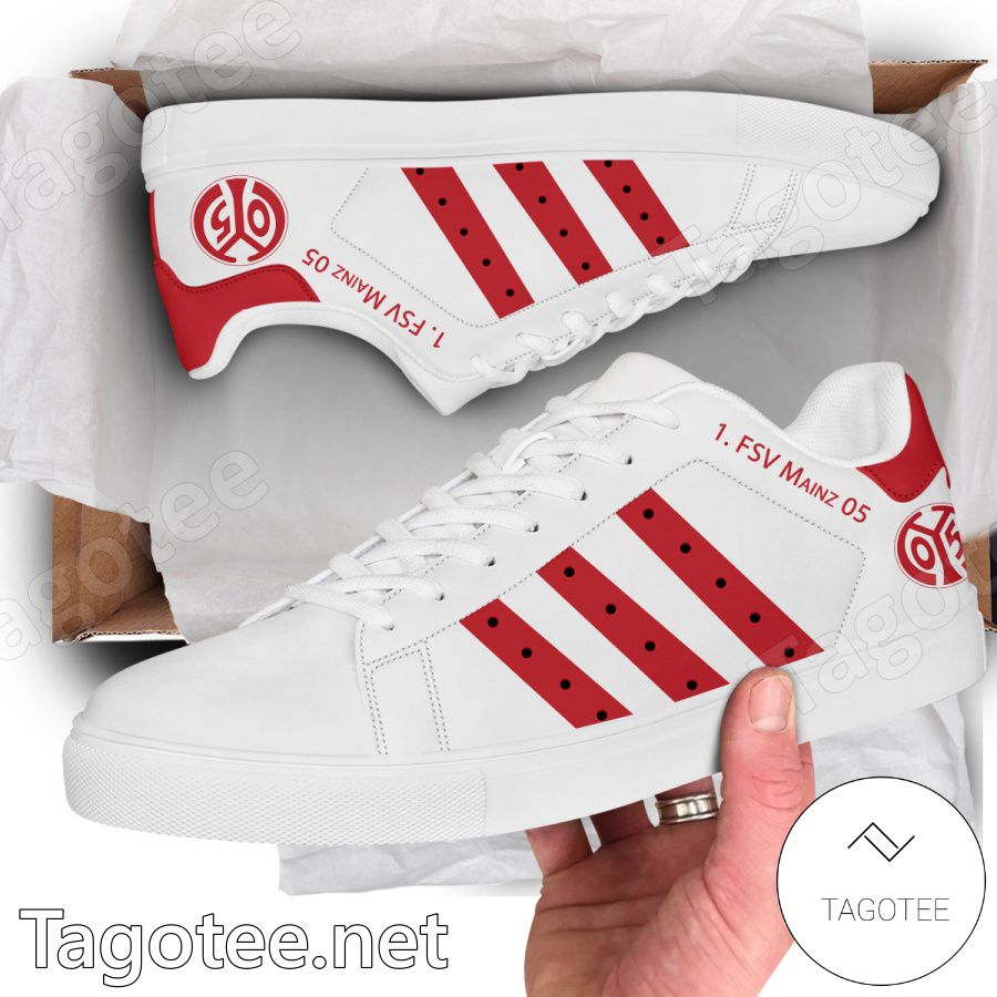 1. FSV Mainz 05 Logo Stan Smith Shoes - BiShop