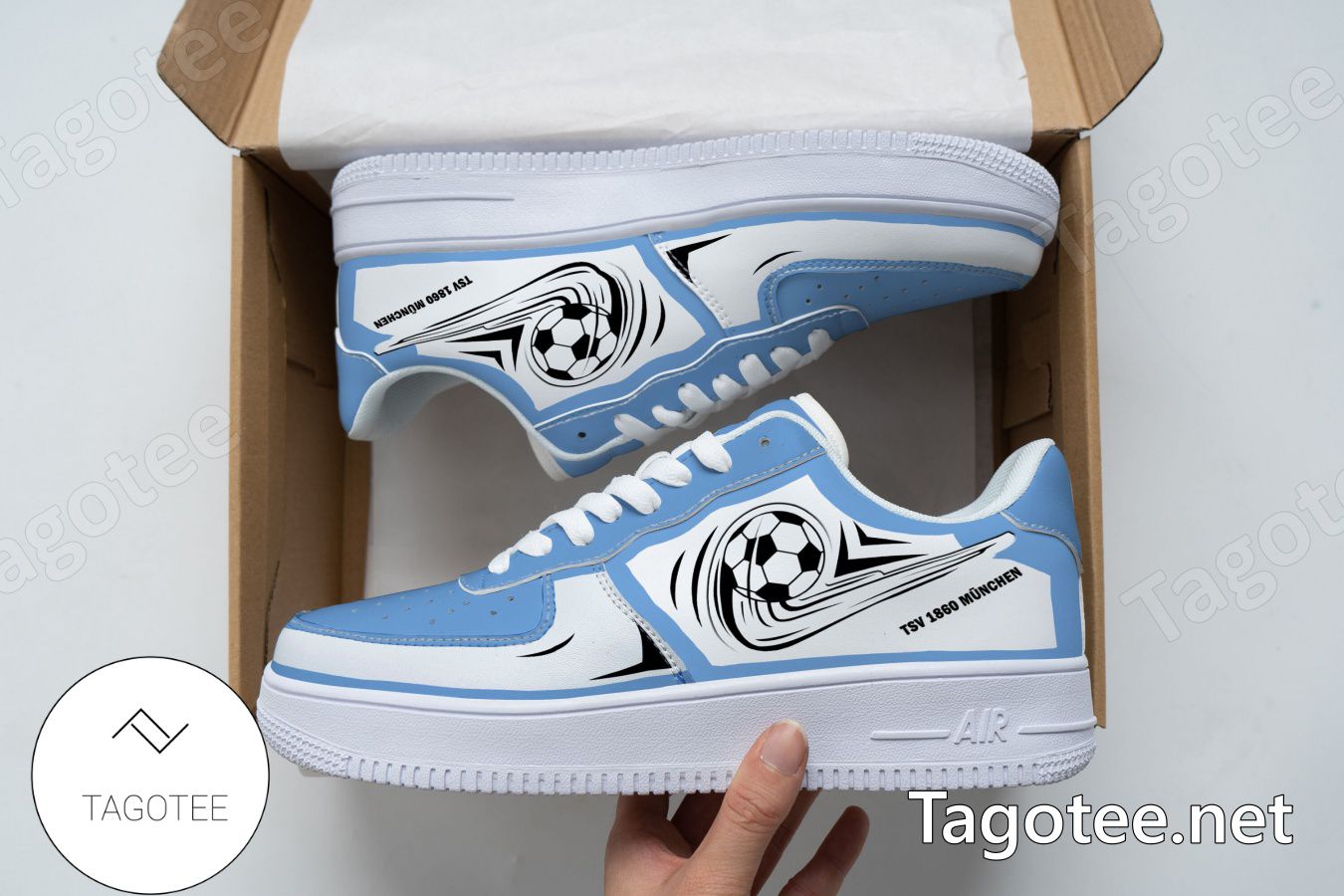 1860 Munich Logo Air Force 1 Shoes a