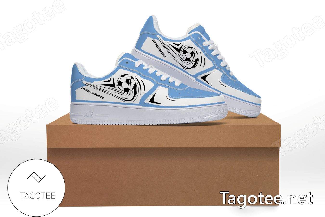 1860 Munich Logo Air Force 1 Shoes