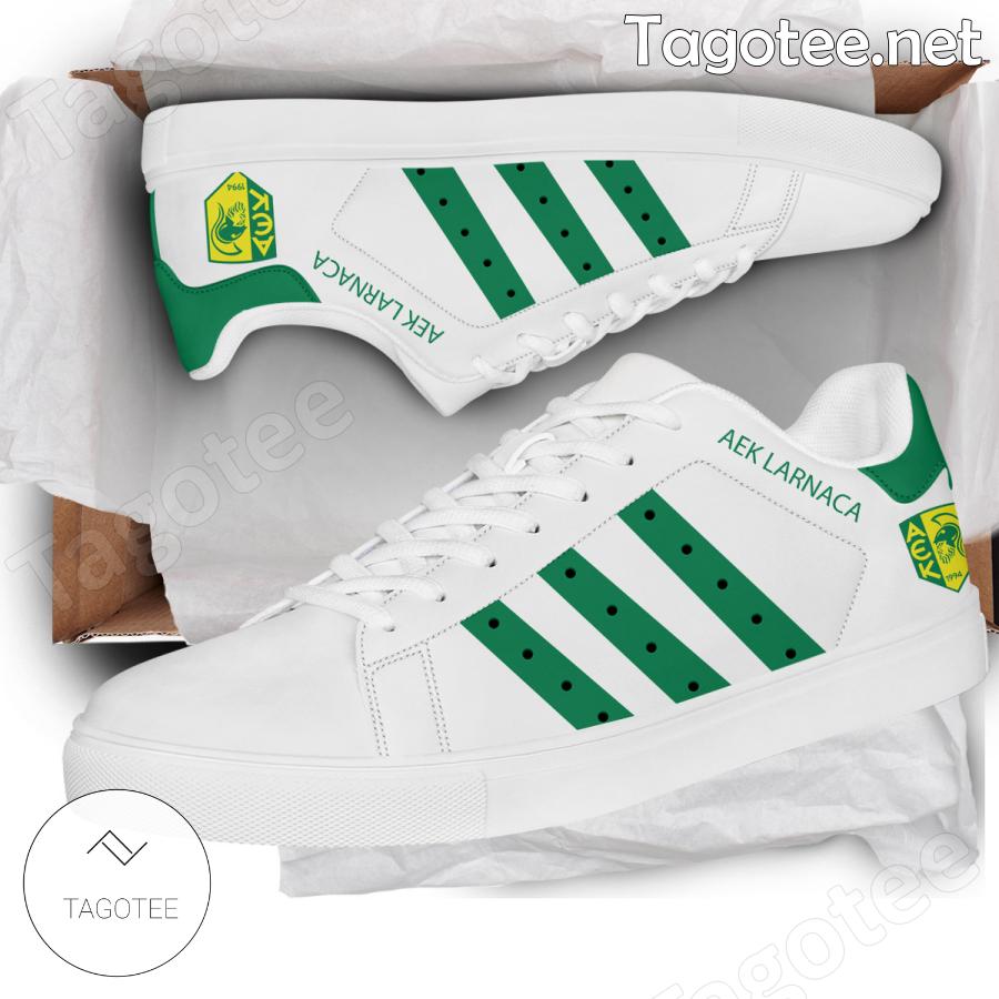 AEK Larnaca Logo Stan Smith Shoes - BiShop