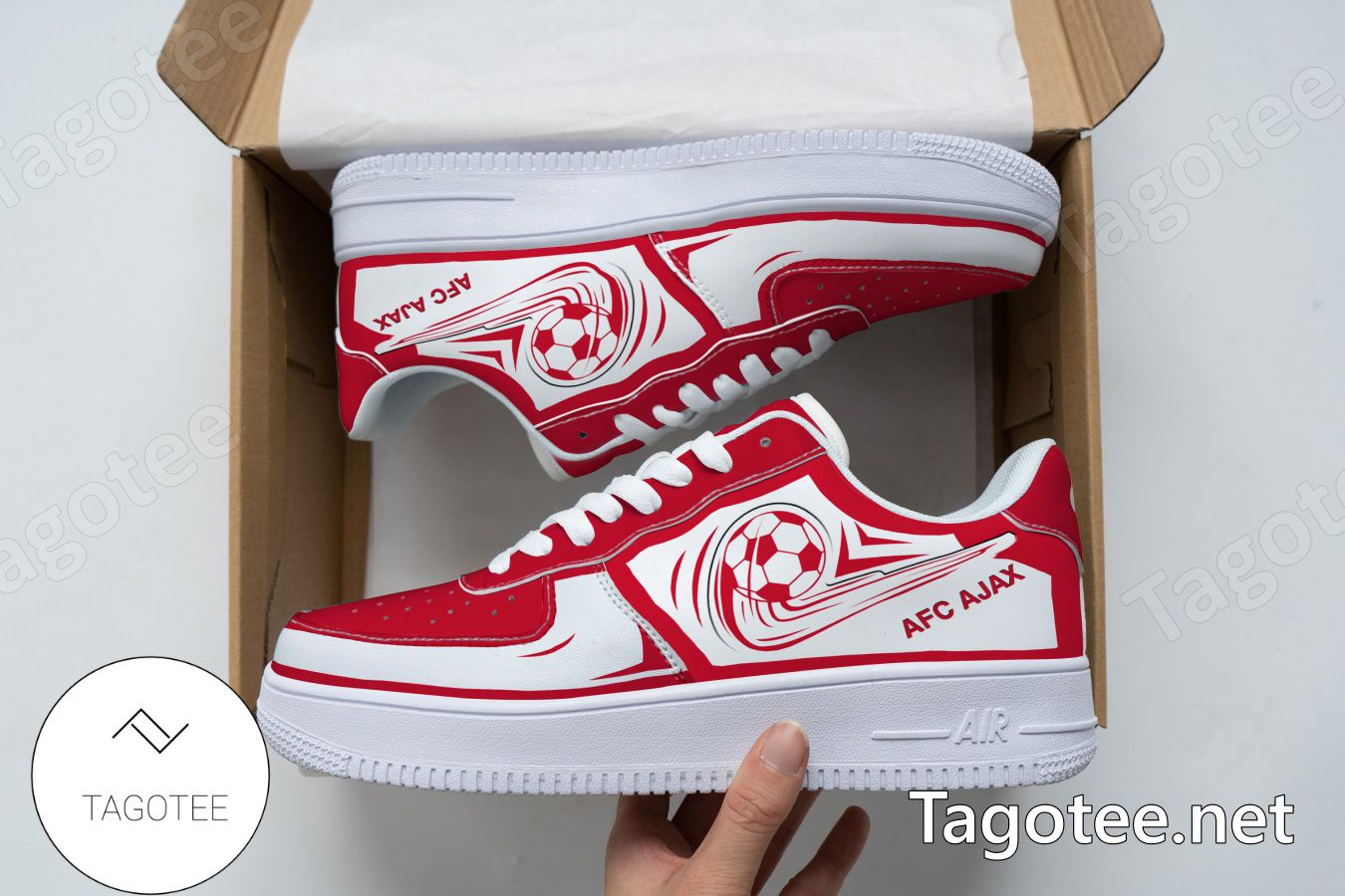 AFC Ajax Logo Air Force 1 Shoes a