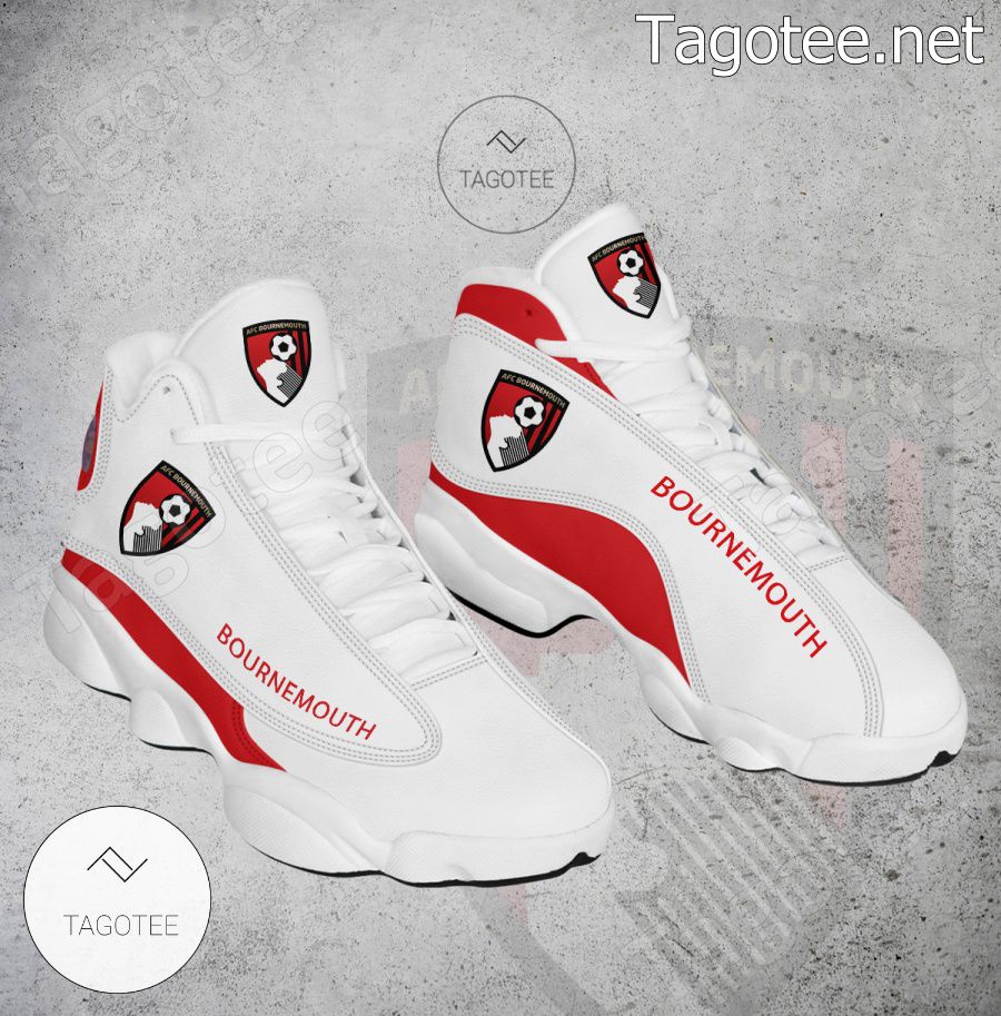 AFC Bournemouth Logo Air Jordan 13 Shoes - BiShop