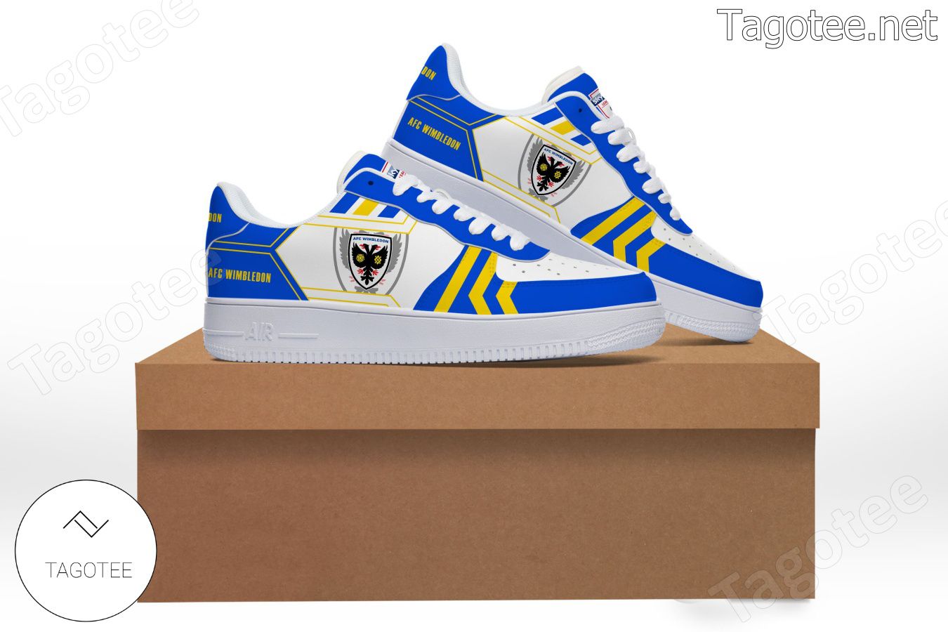 AFC Wimbledon Logo Air Force 1 Shoes