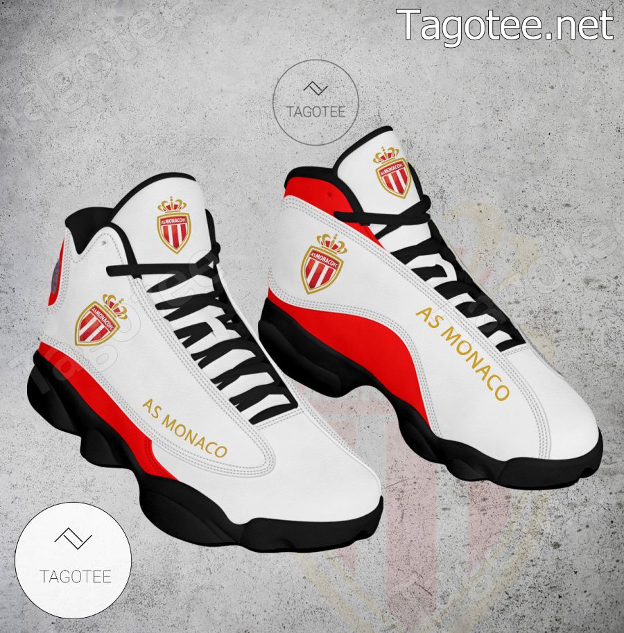 AS Monaco Logo Air Jordan 13 Shoes - BiShop a