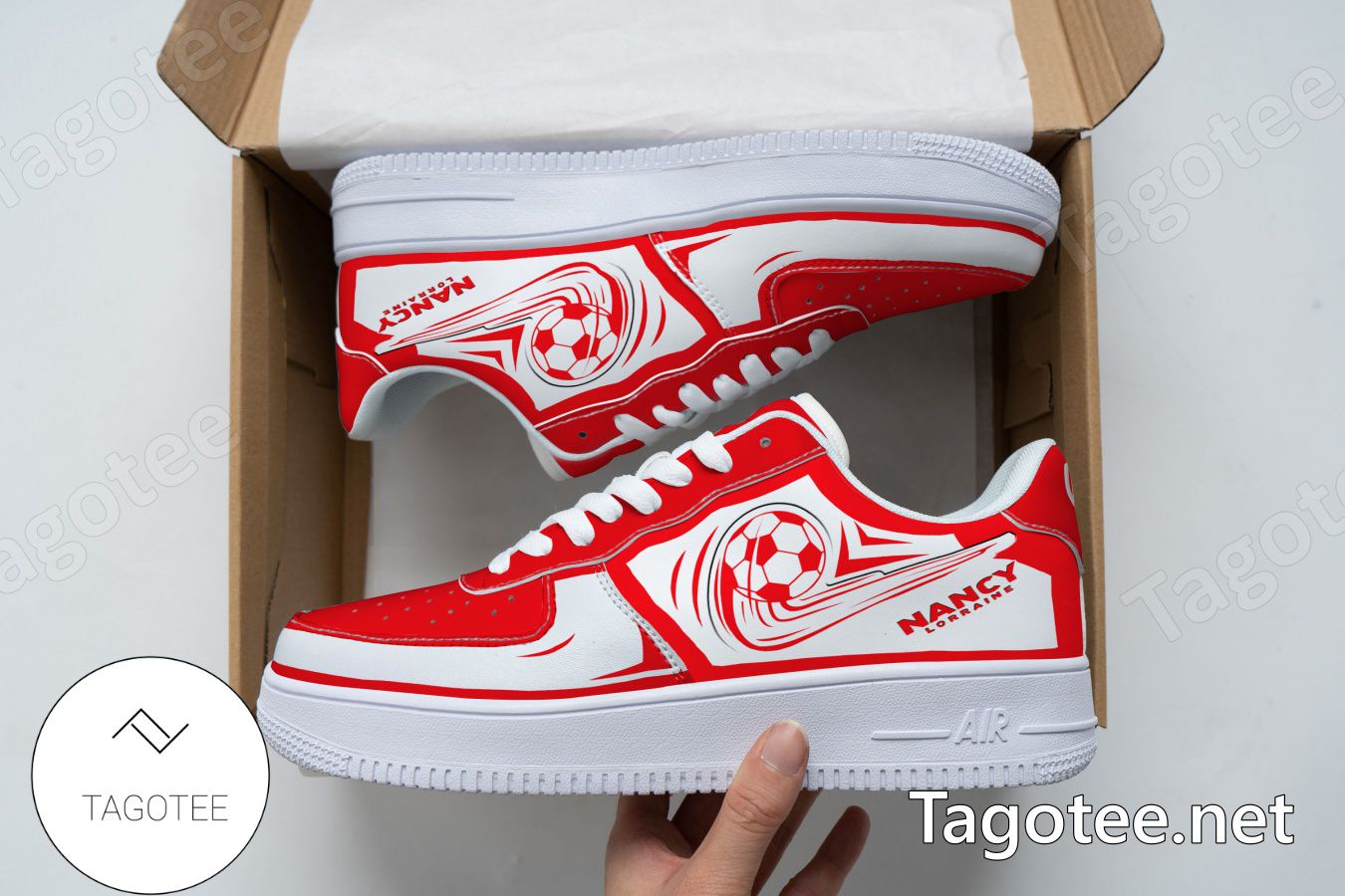 AS Nancy Lorraine Logo Air Force 1 Shoes a