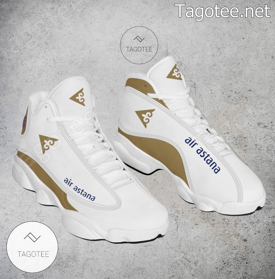 Air Astana Logo Air Jordan 13 Shoes - MiuShop