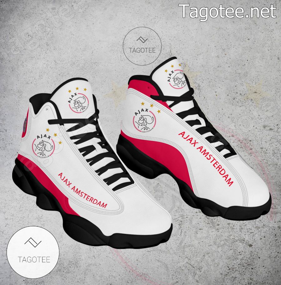 Ajax Amsterdam Logo Air Jordan 13 Shoes - BiShop a