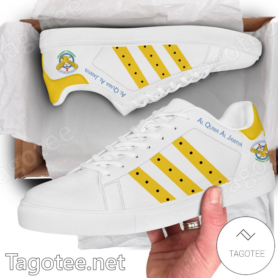 Al Quwa Al Jawiya Logo Stan Smith Shoes - BiShop