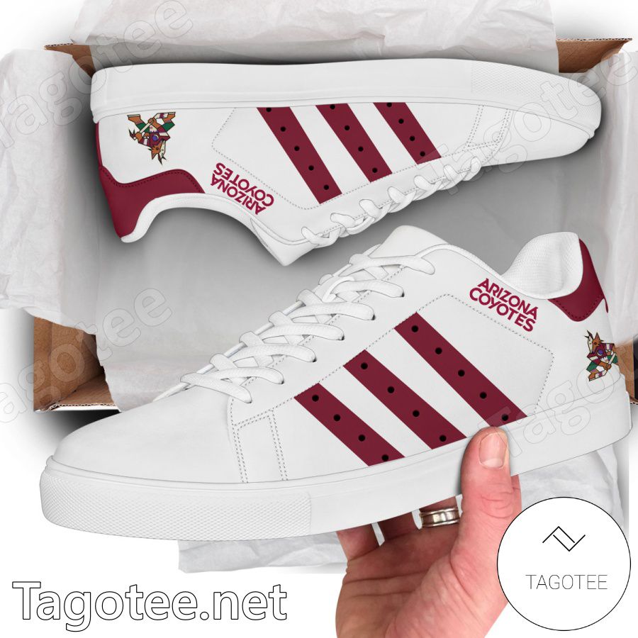 Arizona Coyotes Hockey Stan Smith Shoes - EmonShop