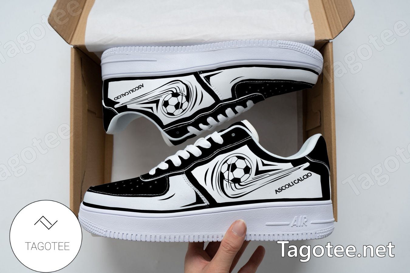 Ascoli Calcio 1898 Logo Air Force 1 Shoes a