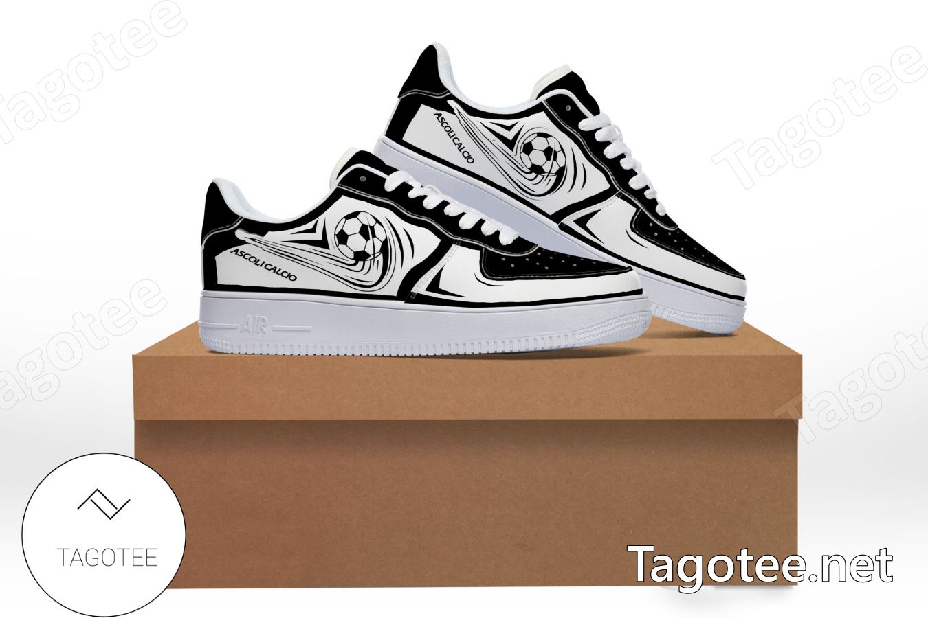 Ascoli Calcio 1898 Logo Air Force 1 Shoes