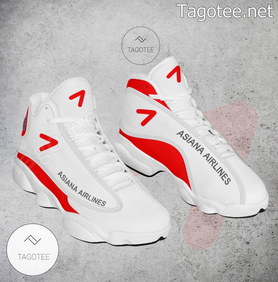 Asiana Airlines Logo Air Jordan 13 Shoes - MiuShop