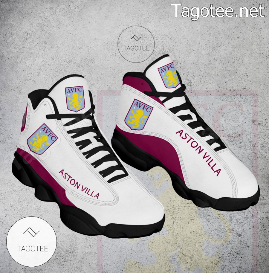 Aston Villa Logo Air Jordan 13 Shoes - BiShop a