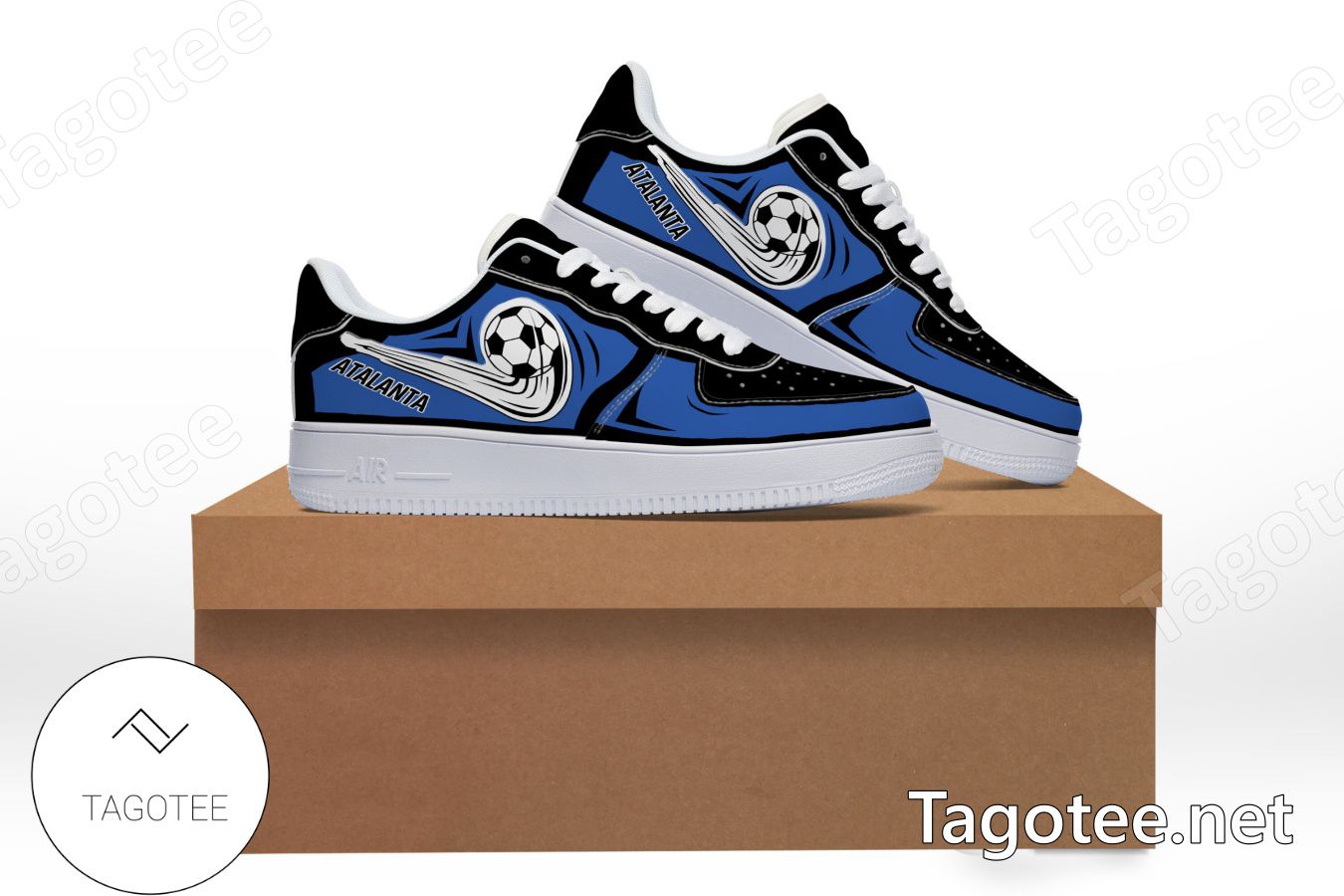 Atalanta Bergamasca Calcio Logo Air Force 1 Shoes