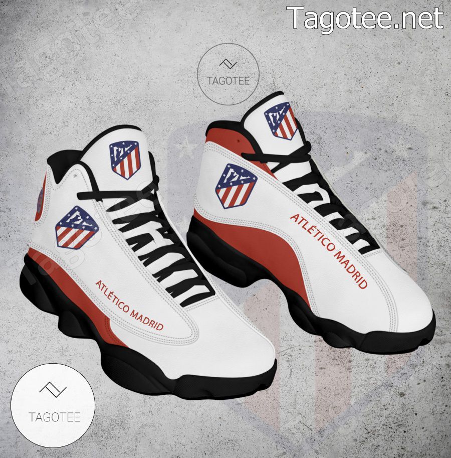 Atlético Madrid Logo Air Jordan 13 Shoes - BiShop a