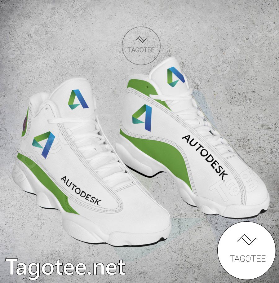 Autodesk Logo Air Jordan 13 Shoes - MiuShop