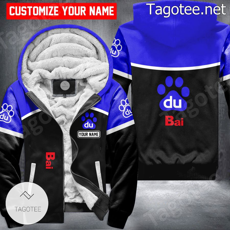 Baidu Custom Uniform Fleece Hoodie - MiuShop