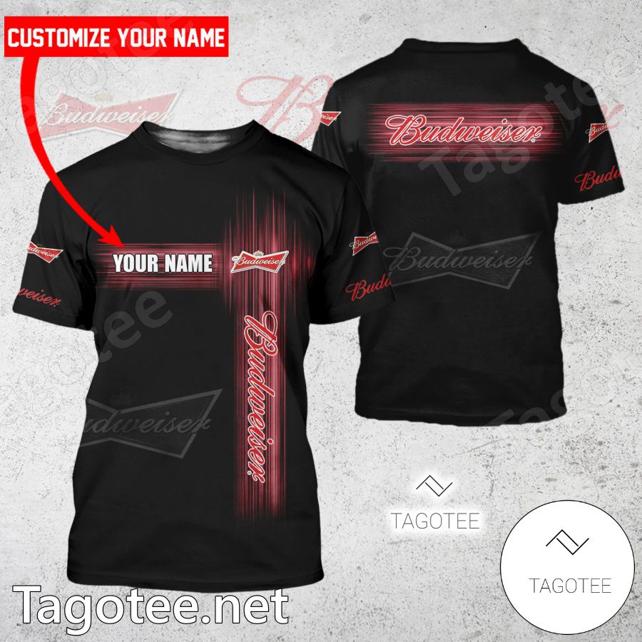 Budweiser Custom Logo T-shirt, Hoodie - MiuShop