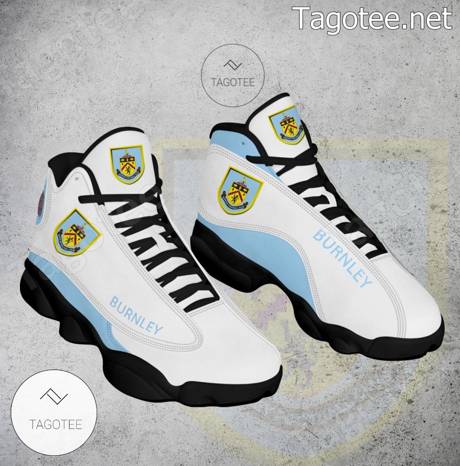 Burnley Football Club Logo Air Jordan 13 Shoes - BiShop a