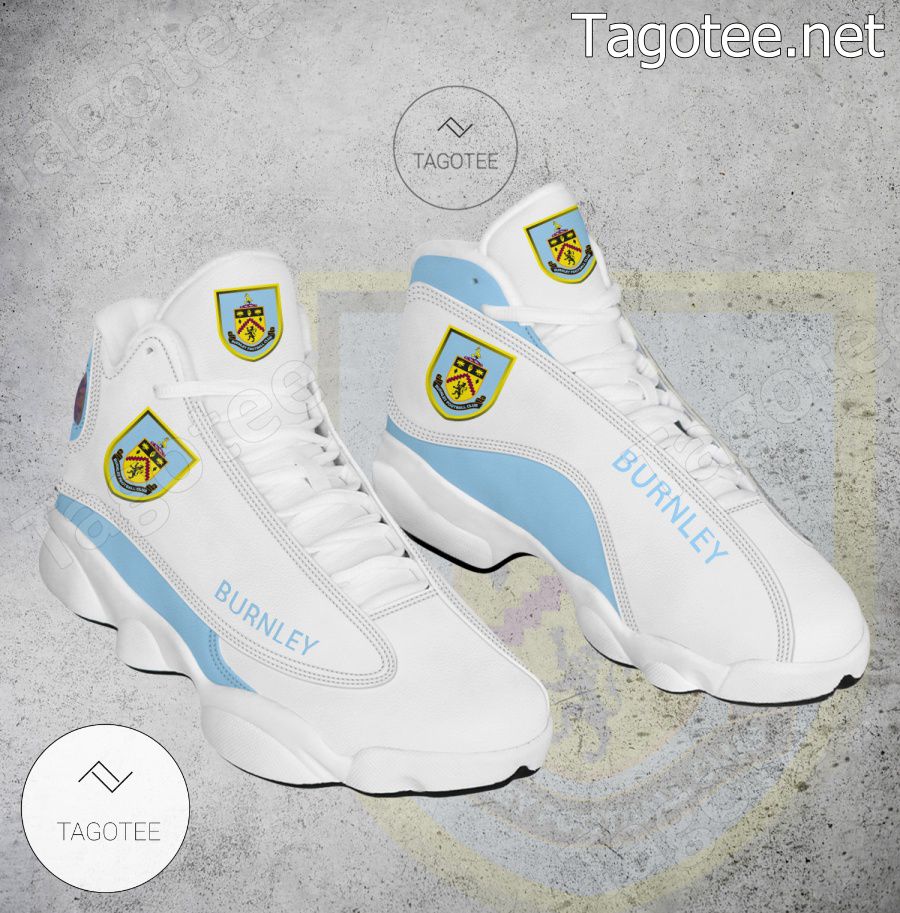 Burnley Football Club Logo Air Jordan 13 Shoes - BiShop