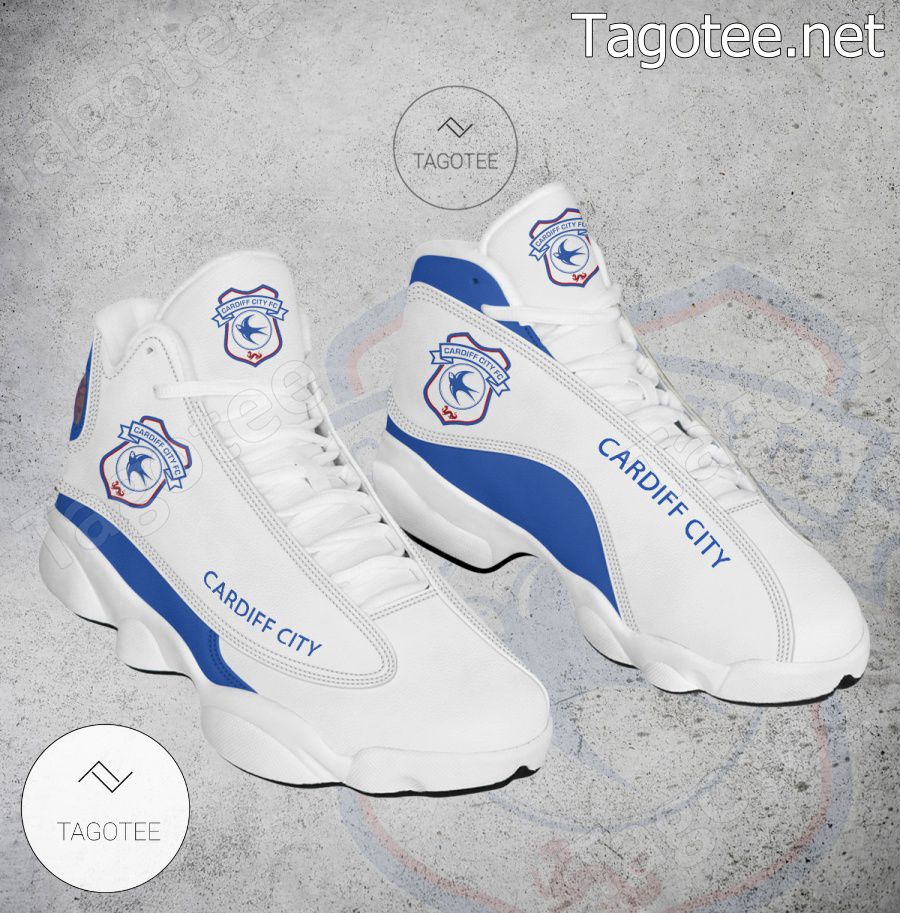 Cardiff City Logo Air Jordan 13 Shoes - BiShop