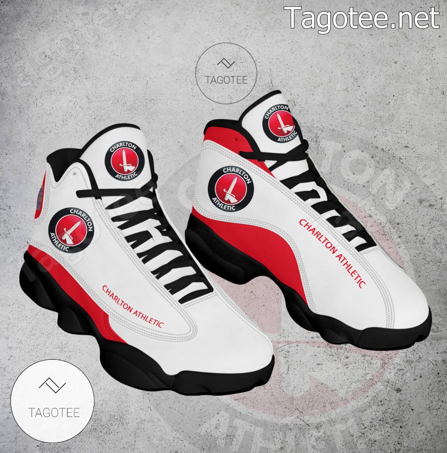 Charlton Athletic Logo Air Jordan 13 Shoes - BiShop a