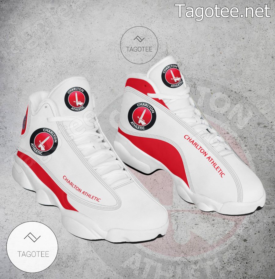 Charlton Athletic Logo Air Jordan 13 Shoes - BiShop