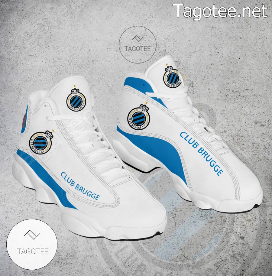 Club Brugge Logo Air Jordan 13 Shoes - BiShop