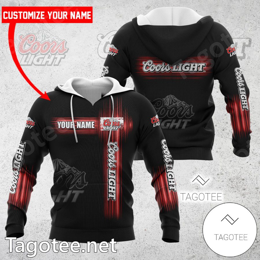 Coors Light Custom Logo T-shirt, Hoodie - MiuShop a