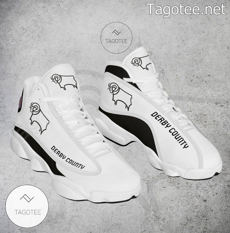 Derby County Logo Air Jordan 13 Shoes - BiShop