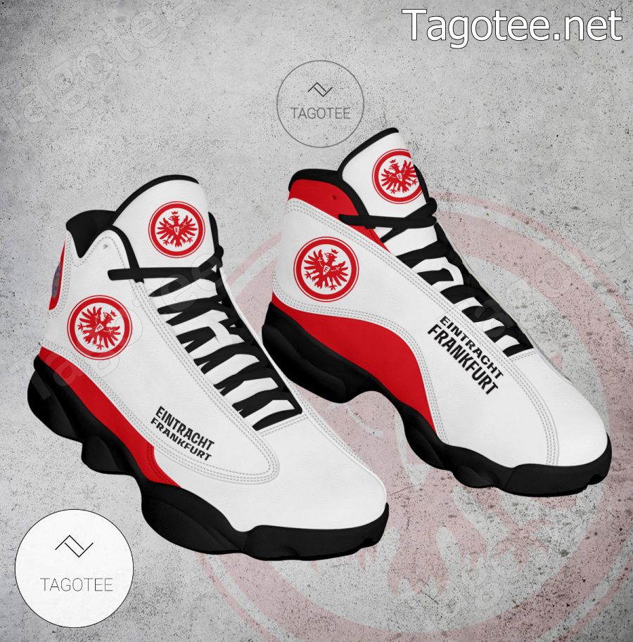 Eintracht Frankfurt Logo Air Jordan 13 Shoes - BiShop a