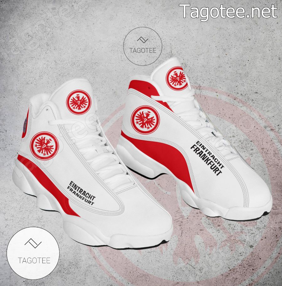 Eintracht Frankfurt Logo Air Jordan 13 Shoes - BiShop