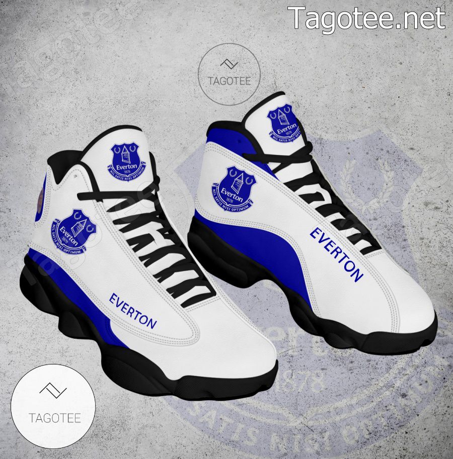 Everton Football Club Logo Air Jordan 13 Shoes - BiShop a