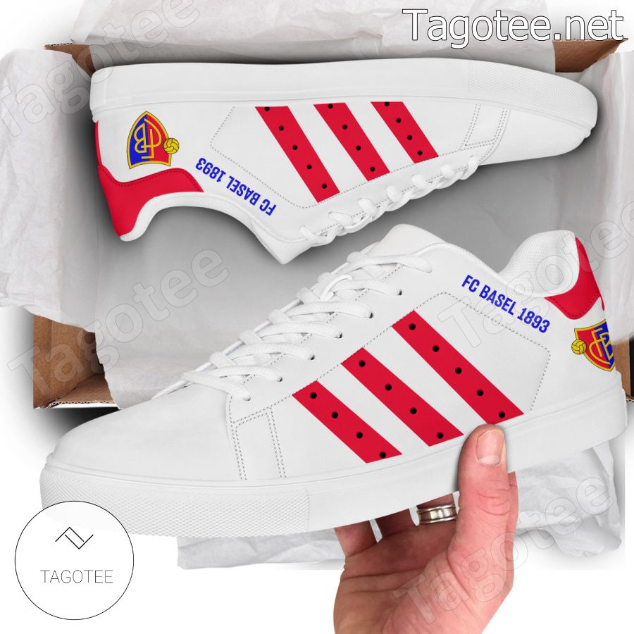 FC Basel Logo Stan Smith Shoes - BiShop