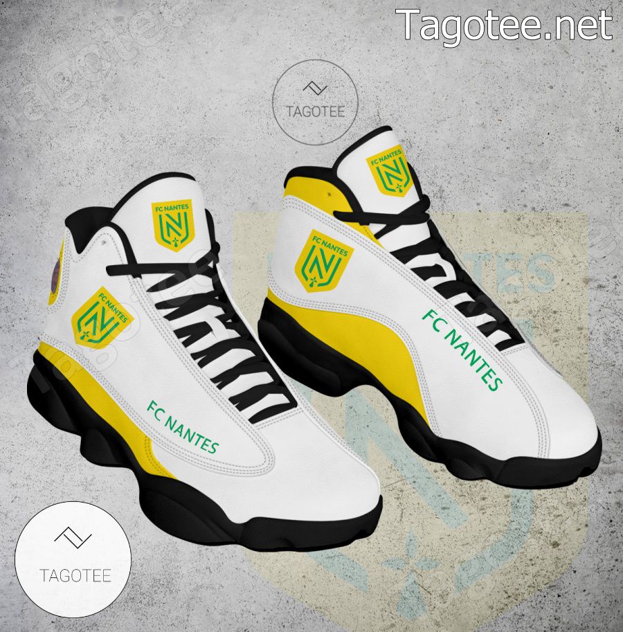 FC Nantes Logo Air Jordan 13 Shoes - BiShop a