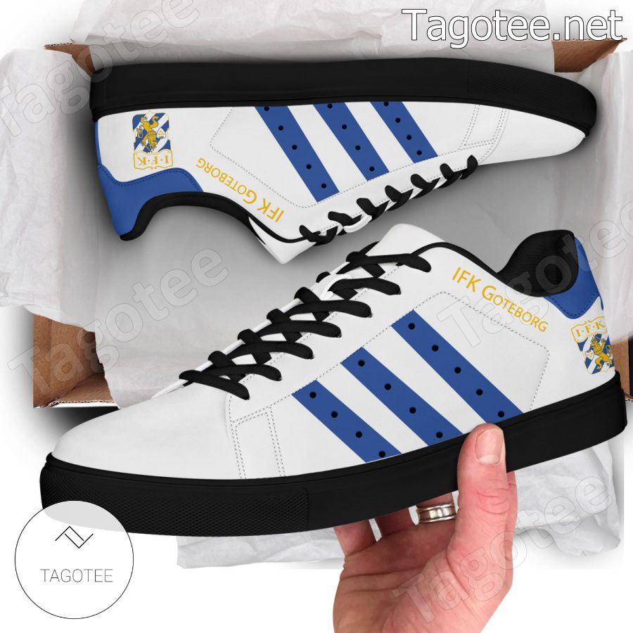 IFK Goteborg Logo Stan Smith Shoes - BiShop a