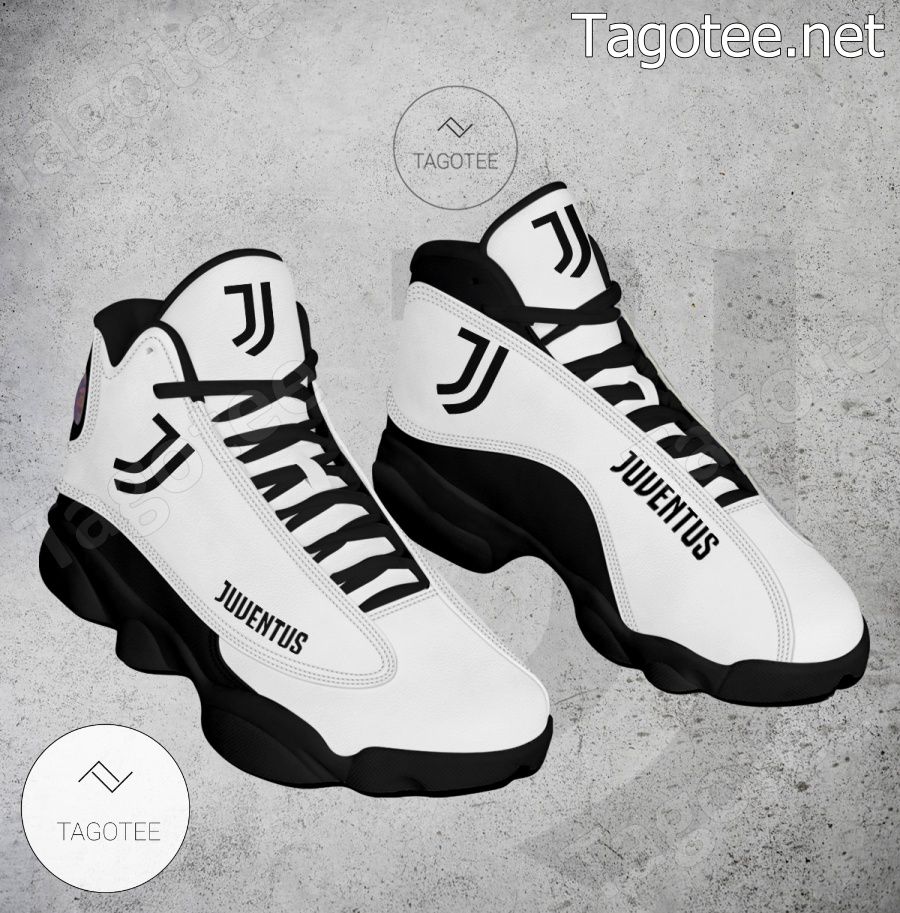 Juventus Logo Air Jordan 13 Shoes - BiShop a